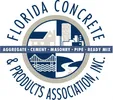 A logo of florida concrete and products association, inc.